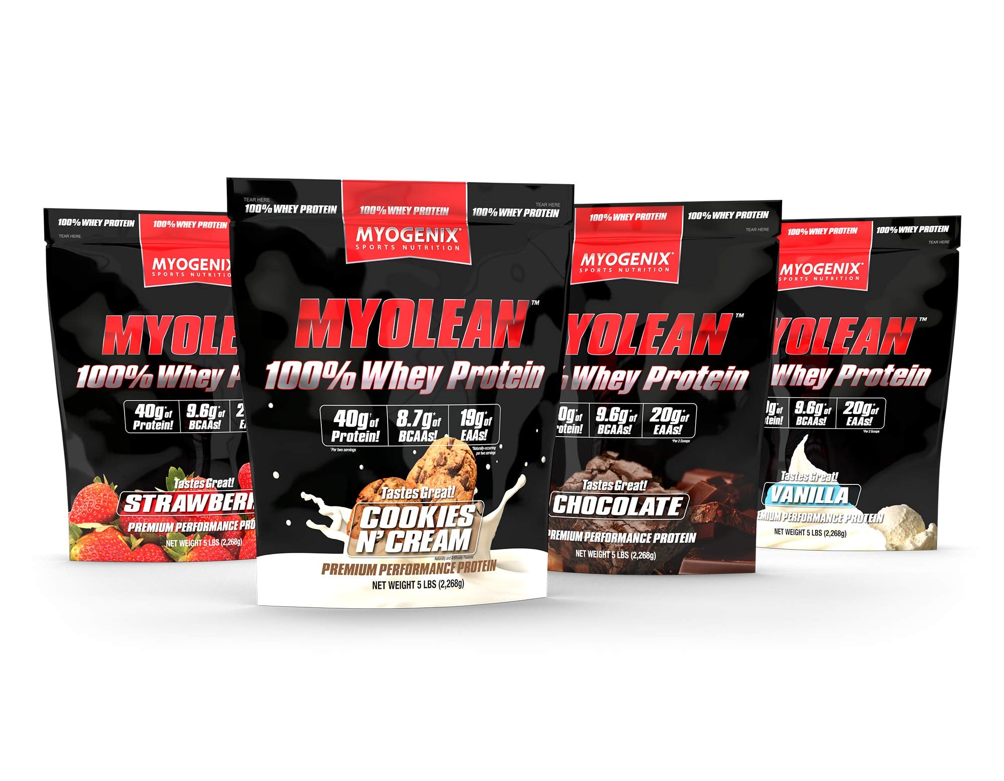 Myogenix Myolean chocolate gym bag ready for training days.