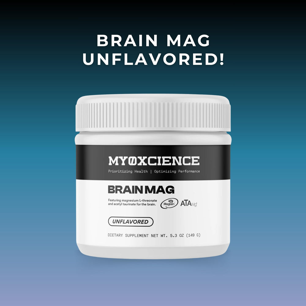 MYOXCIENCE Brain Mag on a nightstand suggesting relaxation and restful evenings.
