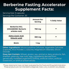 MYOXCIENCE Himaberb berberine capsules highlighting potency of berberine HCl.