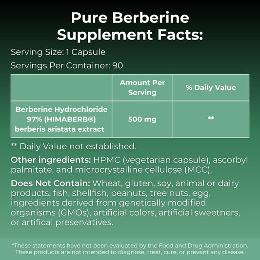 MYOXCIENCE Pure Berberine Himaberb capsule close-up for daily wellness use