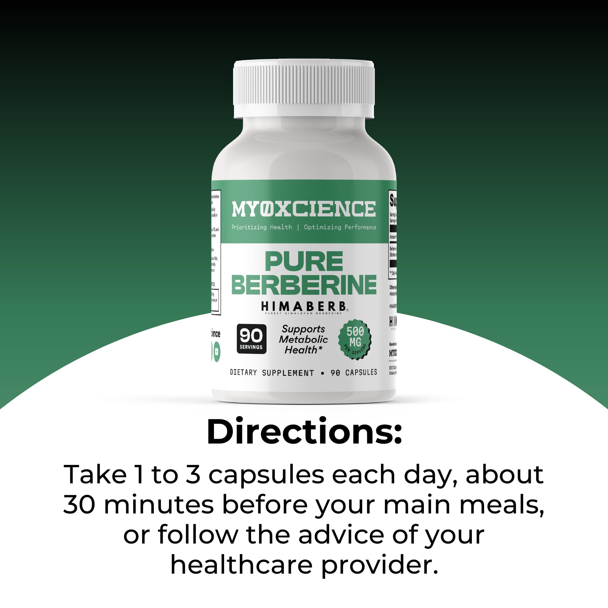 MYOXCIENCE Pure Berberine Himaberb regimen for cellular energy and wellness