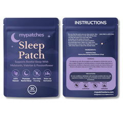 My patches Sleep Patch with valerian root promoting calmer nights and smoother rest.