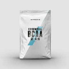 Myprotein BCAA 2:1:1 Blue Raspberry bottle pour supports workout recovery and endurance