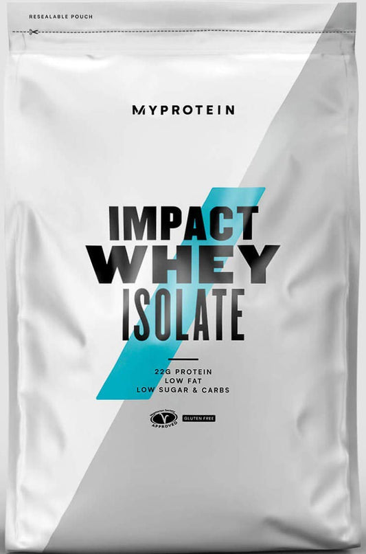 Myprotein Impact Whey Isolate mocha shake for post-workout recovery