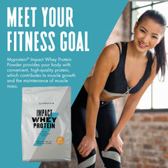 Nutrition label displays protein per serving and clean ingredients.