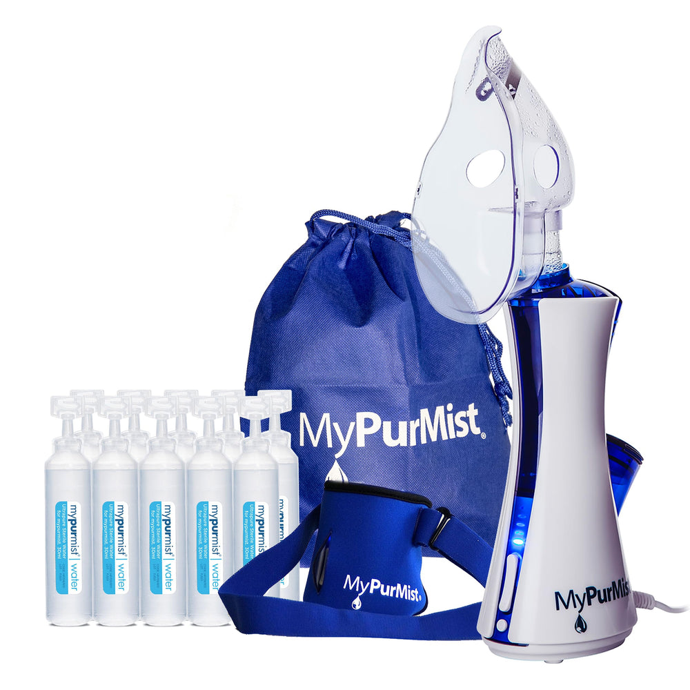 MyPurMist New Classic handheld steam inhaler for portable relief.