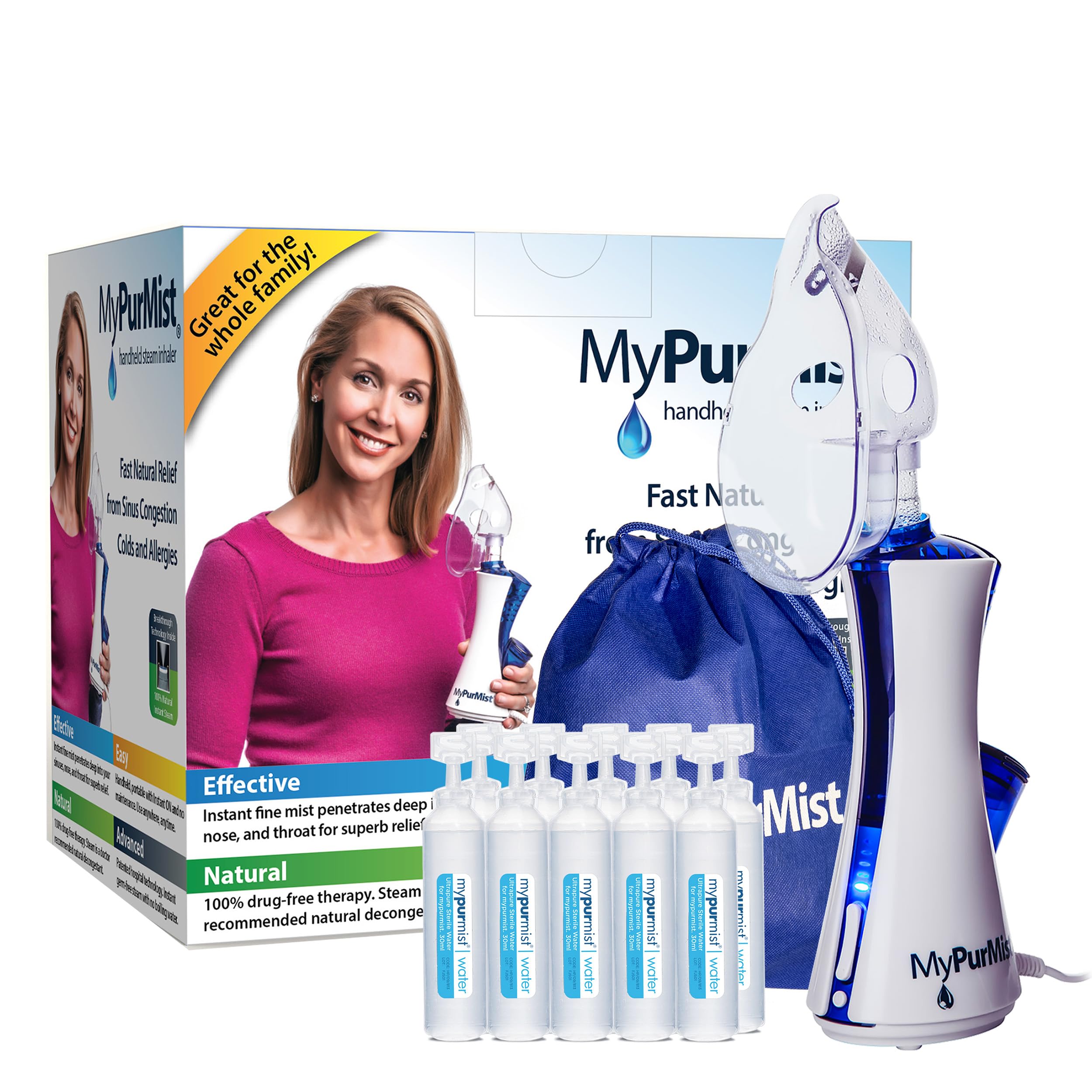 Mypurmist New Classic self-cleaning system maintains steam purity