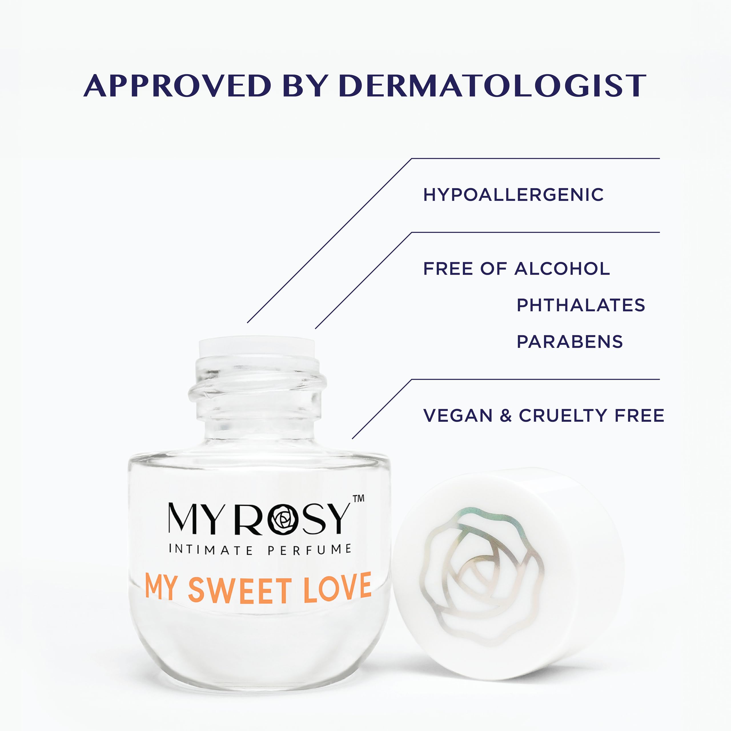 MYROSY My Sweet Love dermatologist-approved option for sensitive skin.