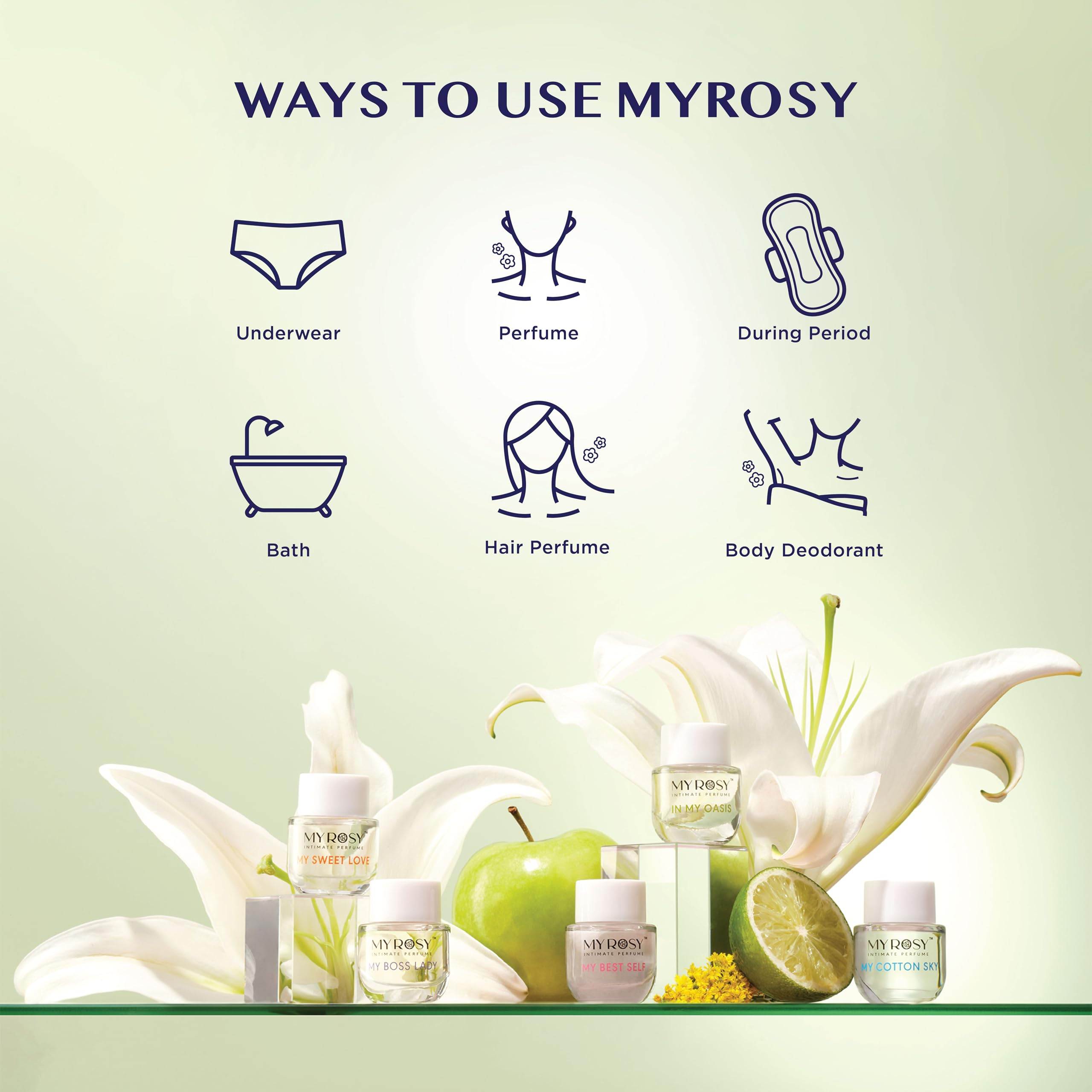 MYROSY My Sweet Love long-lasting fragrance for all-day confidence.