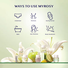 MYROSY My Sweet Love long-lasting fragrance for all-day confidence.