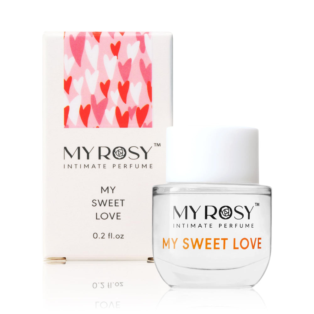 MYROSY My Sweet Love underwear application for discreet intimate odor protection.