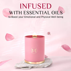Myrrh Bliss of Essence Soy wax formulation for clean burn and lasting fragrance
