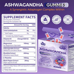 Myrtaverde Ashwagandha Gummies soft chew texture ideal for nightly wind-down