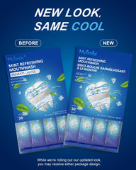 MySmile mint flavor delivers a cool, refreshing sensation.