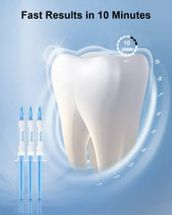 Six 3ml gels in MySmile refill set for multiple whitening sessions.
