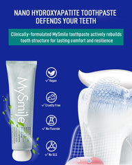 Trays adapting to all tooth shapes for even whitening with MySmile.