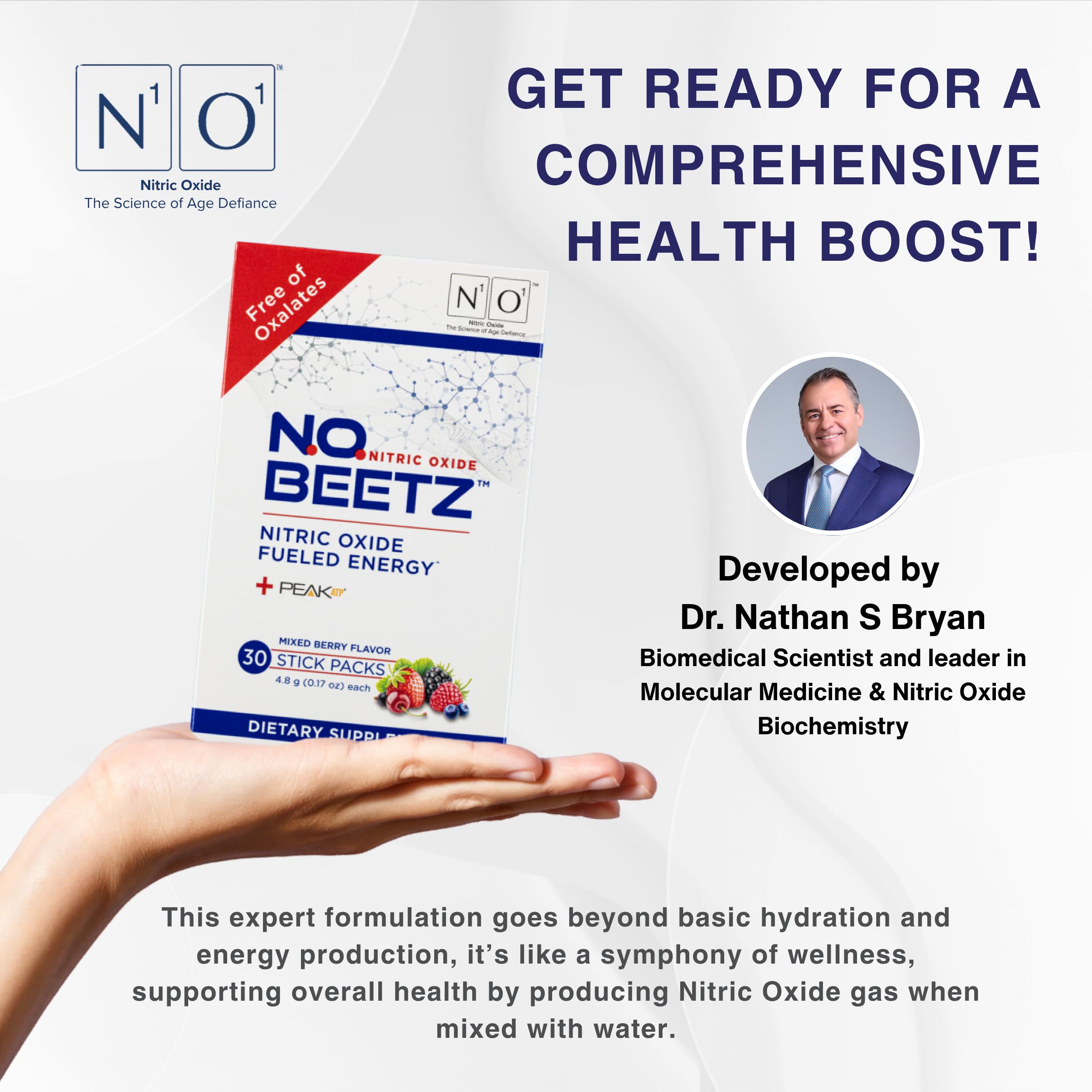 Dissolved N.O. Beetz drink in glass reveals beetroot tint and refreshing flavor.