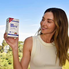 PEAK ATP capsule indicates advanced cellular energy benefits within N.O. Beetz.