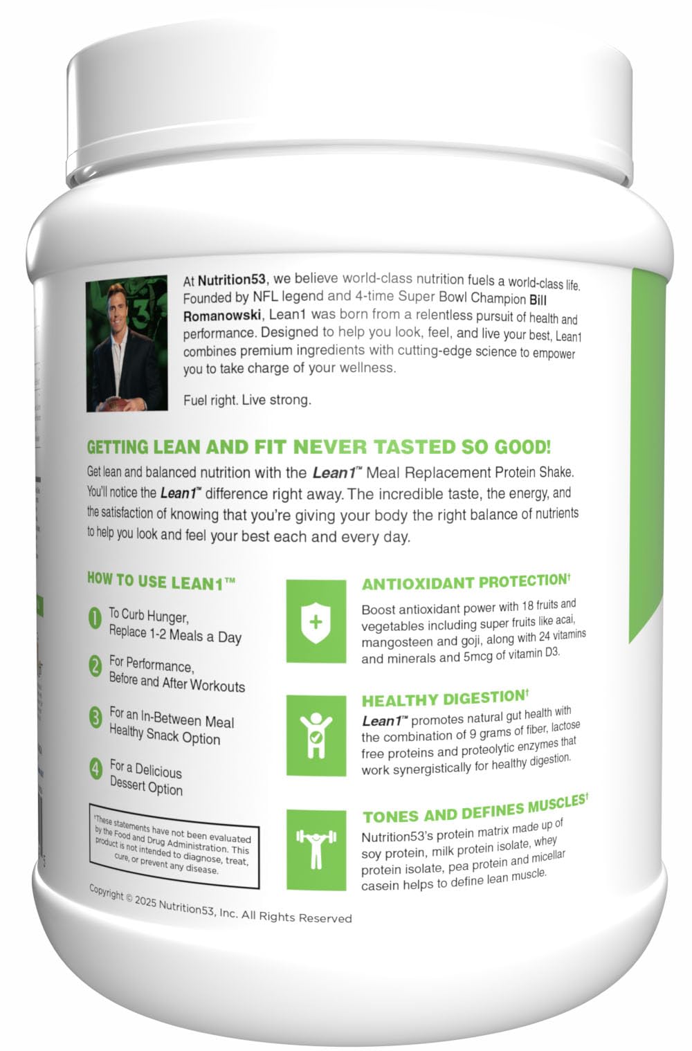 N53 Lean1 healthy snack idea with protein and fiber for balance