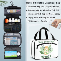 Naanle travel-use bag is ready for home, car or camping med storage.