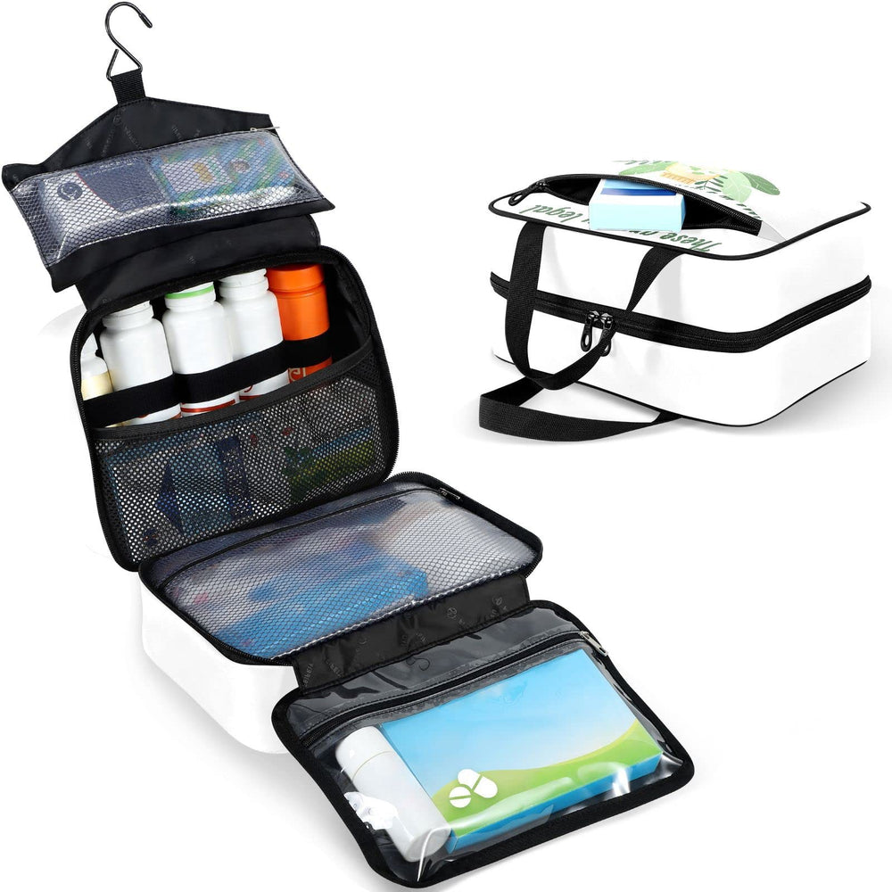 Naanle two-way zipper opening enables easy access to contents.