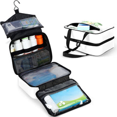 Naanle two-way zipper opening enables easy access to contents.