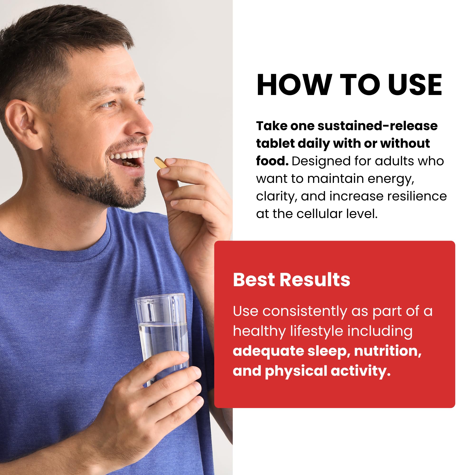 NAD PLUS Revive + Immune capsules in bottle ready for daily wellness routine.