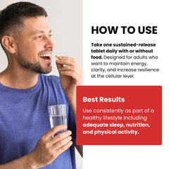 NAD PLUS Revive + Immune capsules in bottle ready for daily wellness routine.