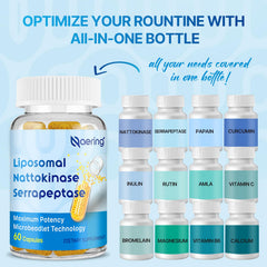 Naering capsules closeup reveals smooth, easy-to-swallow capsules designed for daily wellness.
