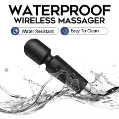 Naetxoa USB rechargeable massager with long battery life.