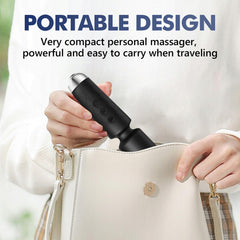 Naetxoa waterproof massager ready for shower use.