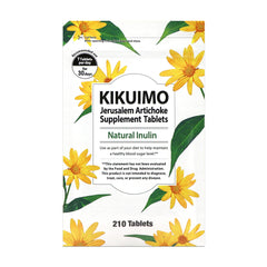 NAFFY KIKUIMO Jerusalem artichoke tablets shown for daily inulin fiber support