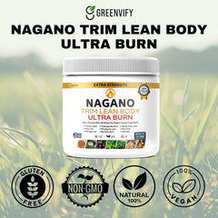Nagano Trim Lean Body Ultra Burn being poured into a glass, suggesting a detox-friendly beverage.