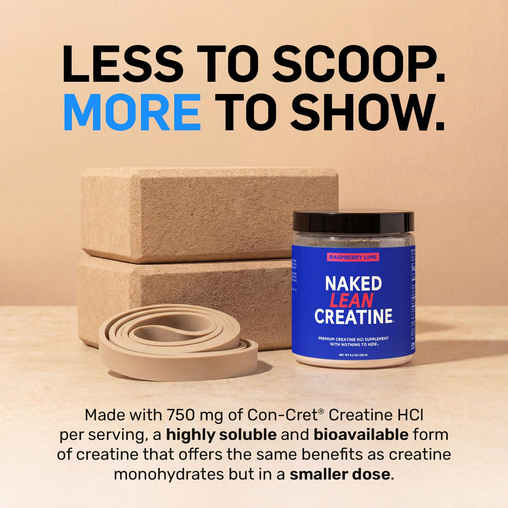 NAKED Lean Creatine HCl ingredients image for water balance