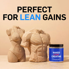 NAKED Lean Creatine HCl powder during training may support strength and endurance