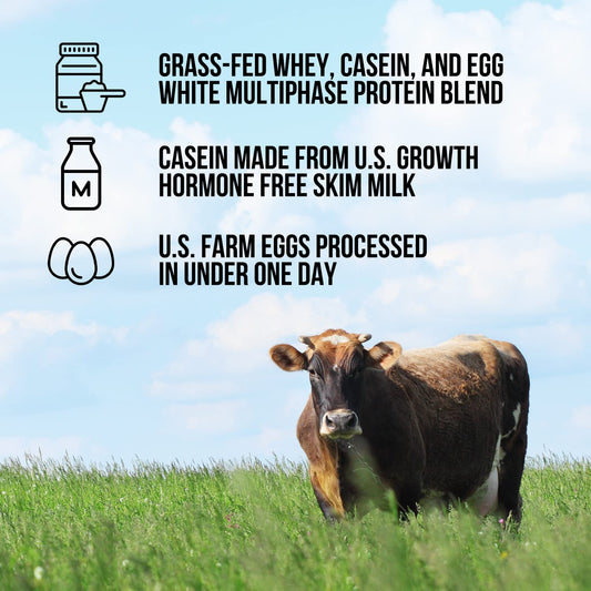 NAKED Protein Powder Blend scoop over unflavoured powder for versatile shakes.