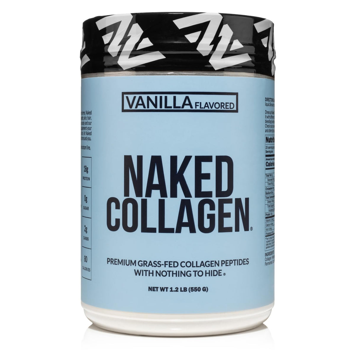 NAKED Vanilla Collagen bottle, ideal for morning coffee