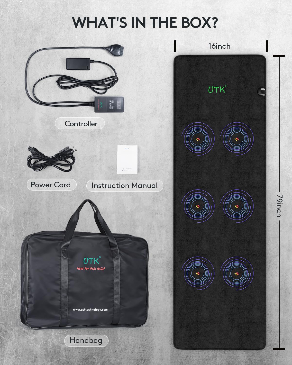 Nalax portable warmth in office chairs, couches, or beds for on-demand relief.