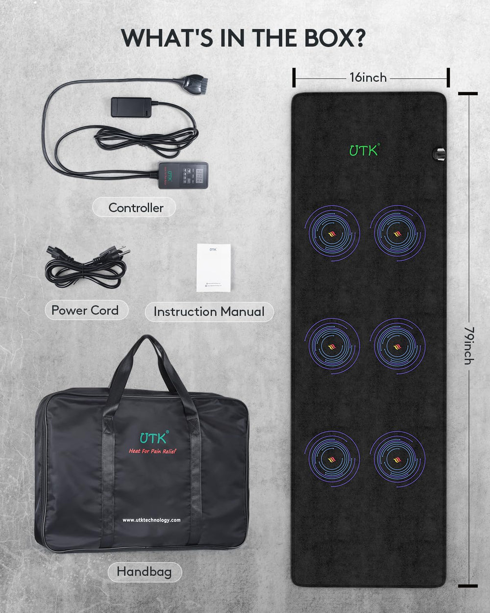Nalax portable warmth in office chairs, couches, or beds for on-demand relief.
