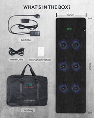 Nalax portable warmth in office chairs, couches, or beds for on-demand relief.