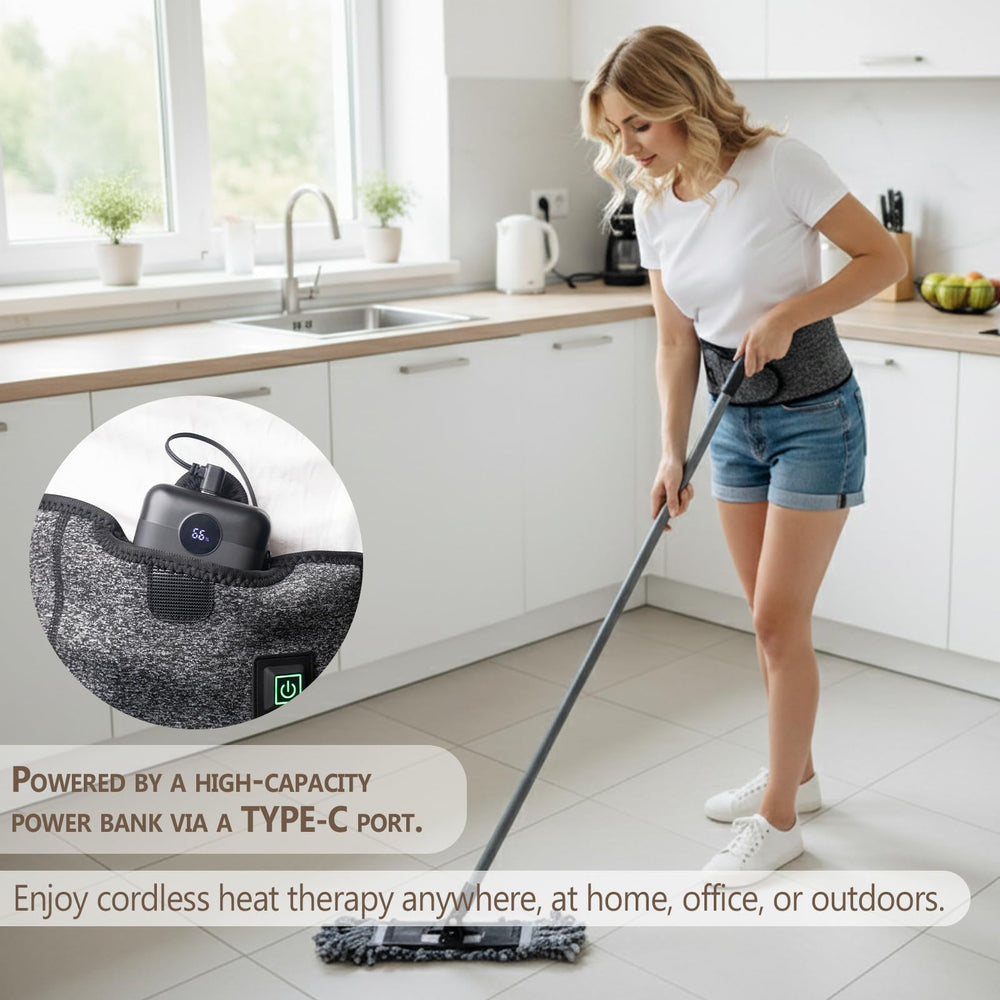 NAMATETSU heating pad captured with travel bag for portable warmth.