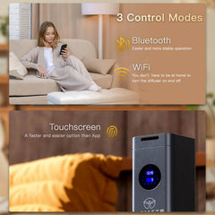 Namste Waterless Diffuser 25-inch tower design with premium look.