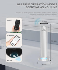 Namste waterless diffuser oil bottle and wand head for easy refills