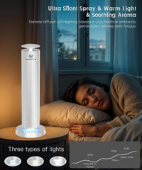 Namste waterless diffuser side view showing USB-C charging for flexible portability