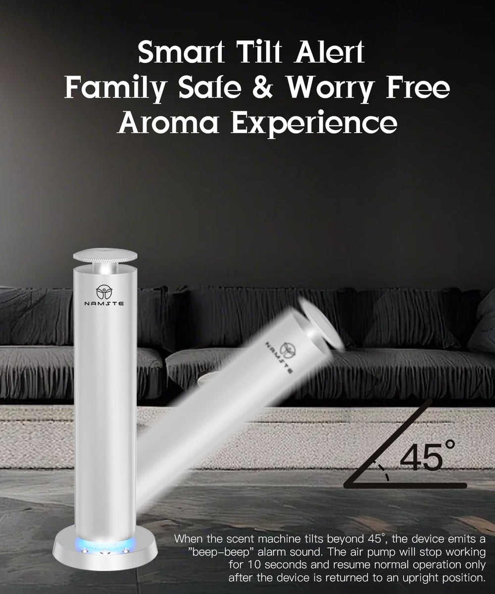Namste waterless diffuser USB-C charging enabled portable design in use
