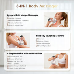 Nanagoo Body Sculptor for full-body massage and targeted shaping across areas.
