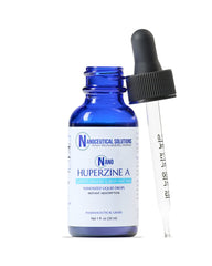 Factory-style image showing San Antonio facility standards for Nano Huperzine A production.