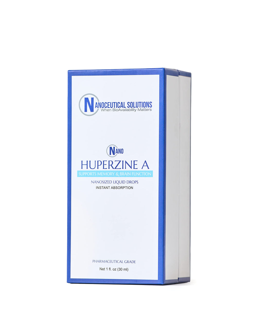 Made in the USA: Nanoceutical Solutions Nano Huperzine A in FDA-registered facility.
