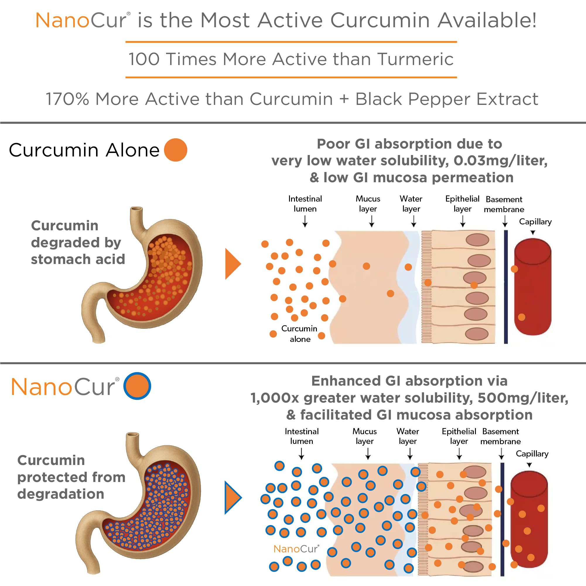 Nanocur label refresh signaling trusted quality and care.