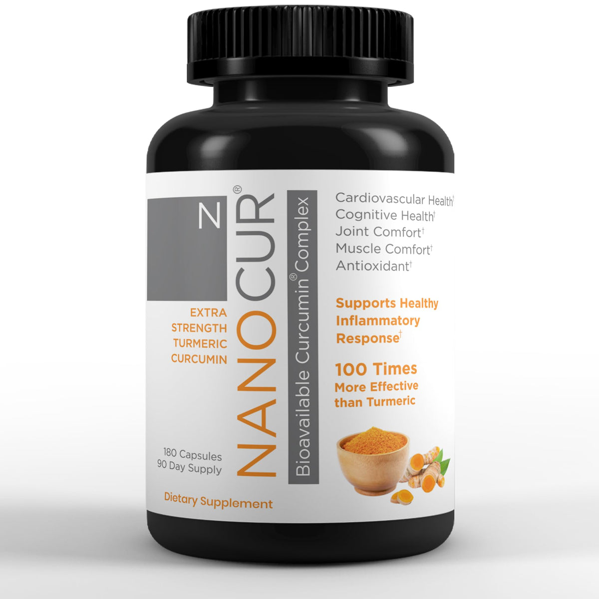 Nanocur turmeric bottle ready for daily joint support.